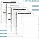 2026 Planner, Weekly and Monthly Calendar Planner Agenda, Jan 2026 - Dec 2026, Planning Academic Book, Office Desk Accessories and School Supplies - A5 (6.3'' x 8.5'') (Blue Daisies)