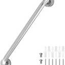 16 Inch Grab Bars for Bathtubs and Showers Brushed Nickel, Safety Shower Grab Bars for Seniors Elderly Handicapped, Handicap Grab Bars for Shower with Concealed Screws, Tesuchan