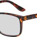 Eyekepper Transition Photochromic Reading Glasses for Women and Men Tortoise +1.25 (C04)