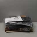 VASAGLE Shoe Rack for Entryway, 5-Tier Shoe Rack Organizer with Storage Shelves and Spacious Top, Freestanding, Adjustable, Industrial, Honey Brown and Ink Black ULBS038K01