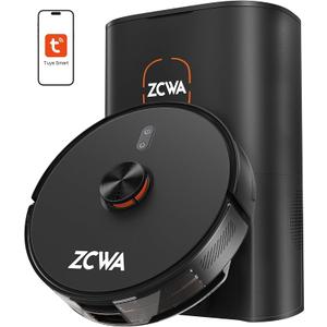 Robot Vacuum, Three Suction Levels, Automatic Vacuum Robot with Standard Mode 2,000Pa, and Quiet Mode, ZND