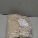 jinchan Sheer Curtains for Bedroom 96 Inch Length Leaf Embroidered Semi Sheers for Living Room Botanical Embroidery Voile Transparent Grommet Window Treatments 2 Panels (Vine Grommet Beige)