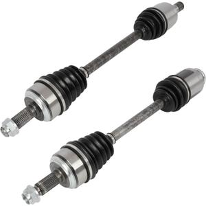 SCITOO 2PCS CV Axles Fit 2008-2012 for Honda For Accord 3.5L V6 Front Left and Right NCV36587,66-4255,NCV36586,66-4254 AT