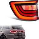 Tail Lights Compatible with Dodge Durango 2014-2022 Tail Lamp Taillights Left Driver Side Replace CH2800206 68272127AB