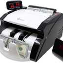 GStar Money Counter with UV/MG/IR Counterfeit Bill Detection Plus External Display, American Brand, American Seller (Rotatable Display Screen)