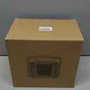 600W Dog House Heater,Anti-Bite Cord Heated Dog House,Wall-Mounted Dog HeaterKeep Your Pet Warm and Happy UL Tested for Safety (white)