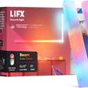 LIFX Beam Smart Light Bar 6 Piece Kit (L3BEAMKITUS), Multicolor, 6 Count, 33 Watts