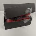 18PCS Burgundy Red Velvet Christmas Ornaments Set  Large Flocked Shatterproof Baubles for Xmas Tree Decoration, Hanging Ornaments for Holiday & Home Dcor (Burgundy Red, 3 Inch / 8 cm)