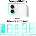 USLAI Case for iPhone 16, with Cute Pattern Design, Slim Fit, Shockproof Drop Protection, Supports Wireless Charging - Astro Doggy