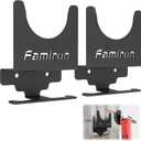 2 PCS Angle Grinder Holder,Angle Grinder Stand Tool Wall mount Bracket for 5inch Grinder,Angle Grinder Storage Rack for Cutters,Polishers