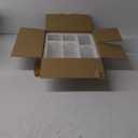 Bud Vases in Bulk Set of 6, Glass Small Vases for Flowers, Modern Cylinder Ribbed Vases for Wedding Centerpiece, Living Room Decorative, Home Decor