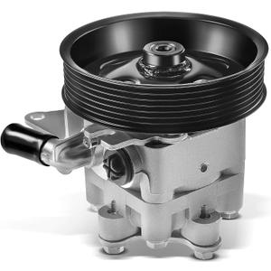YHTAUTO Power Steering Pump with Pulley Replacement for Nissan Altima 2007-2012 3.5L, Maxima Murano 2009-2014 3.5L, Power Assist Pump Replace 49110-ZX02A 49110-ZX70A