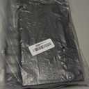 Black Kitchen Wall Hanging Storage Basket Set of 2, Rustic Stackable Kitchen Counter Fruit Organizer, Wire Baskets Container for Veggie, Garlic, Produce, Onion and Potato (Black Shelf)