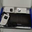 Newentor Weather Station Wireless Indoor Outdoor Thermometer, Color Display Digital Weather Thermometer with Atomic Clock, Barometric Pressure, Forecast Station with Adjustable Backlight,Black,3Sensor