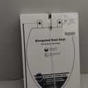 KOHLER K-27331-0 Glissade ReadyLatch Quiet Close Elongated Toilet Seat, White, Grip-Tight Hardware, Quiet Close Lid Prevents Slamming