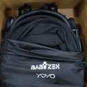 BABYZEN YOYO2 Stroller - Lightweight & Compact - Includes Black Frame, Black Seat Cushion + Matching Canopy - Suitable for Children Up to 48.5 Lbs