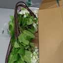 Hydrangea Artificial Flowers - 6 Pcs 26" Long Stem Faux Blooms for Spring & Summer Home Decor, 18 Full Realistic Heads, Kitchen, Dining, Party, Office, Living Room Accent