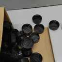 Jadive 36 Pcs Plastic Spice Jars with Shaker Lids Clear Spice Bottles Plastic Seasoning Containers Empty Shaker for Kitchen Storing Herbs Seasoning Powders Pepper Dry Goods (5.5 oz)