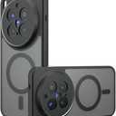 Compatible with Vivo X300 Pro Case Cover,Compatible with MagSafe,Compatible with Vivo X300 Pro 5G V2502A V2502DA Built-in Magnetic Anti-Shock Cell Phone Case Black