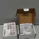 Sound Bass Play 1 Wall Mount, White, Pair, Compatible with Sonos Play:1 Only, Twin Pack, Adjustable Swivel & Tilt Mechanism, 2 Mounting Brackets Includes All Fixings