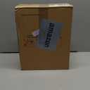 novelinks 8 oz Clear Plastic Jars with Screw-On Lids - BPA-Free Refillable Storage Containers for Slime, Spices, Crafts, Kitchen & Home Organization (32 Pack,Silver)