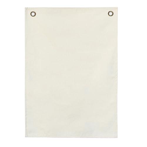 Canvas Banner Hanging Flag Banner for Nursery and Playroom Wall Décor for Kids Trendy Room Décor for Boys and Girls (Blank-vertical)