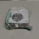 Door Knob Reinforcement Plate, Matte Black, Fits 1-3/4" Doors, 2-3/8" Backset, Lock and Knob Cover, Deadbolt Cover, Reinforce and Repair Wood or Metal Doors