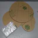 Gowing 6 Tier Cupcake Stand, Cupcake Tower Display, Round Cupcake Holder, Cupcake Display Stand with Base, Acrylic Clear Tiered Dessert Stands for Party