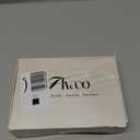 Flvaco Curly Clip In Hair Extensions, 4PCS 20 Inch Natural Black Extensions Clip Ins Lace Weft Curly Invisible Natural Hairpieces for Women