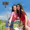 Selfie Stick Tripod, All in One Extendable & Portable iPhone Tripod Selfie Stick with Wireless Remote Compatible with iPhone 17 16 15 14 13 12 pro Xs Max, Galaxy Note10/S20/S10/OnePlus 9/9 PRO etc