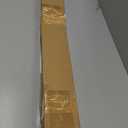 UNISHADES no Drill Cordless Roman Shades for Windows, 30" W 64" H - 100% Blackout - Linen - Beige