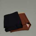 OVRUNS Camel Toe Underwear for Women Low Waist Camel Toe Thong Seamless Workout Cameltoe Proof Concealer Panties 3 Pack, Size M