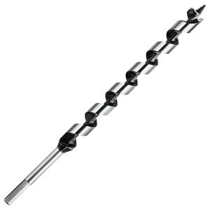 3/4 Inch x 12 Inch Long Auger Drill Bit for Wood, Hex Shank Ship Auger Drill Bit for Soft and Hard Wood, Plastic, Drywall and Composite Materials