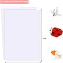 300 Sheets Arts Craft Paper for Drawing 18 x 24 White Construction Paper for Art Project Supplies, Standard Weight