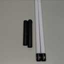 Juxaxia Lightsaber 2 Pack - Metal Hilt Dueling Light Sword with Connector (2-in-1), 20 RGB Colors & 3 Sound Modes, Rechargeable Cosplay Toy for Kids & Adults Gift, Halloween Christmas (24 in,Black)