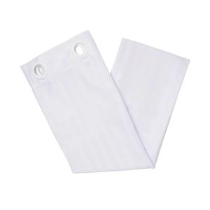 Medline Transfer Bench Shower Curtain, Standard Size, Machine-Washable, White, for Senior, Elderly, Disabled, or Adults and Patients, 1 Ct