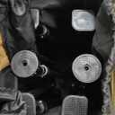 Heated Double Camping Chair - Heated Loveseat Chair for 2 Person Heavy Duty Oversized Padded Camping Couch for Adults Outdoor Sports Lawn Portable Folding Chairs