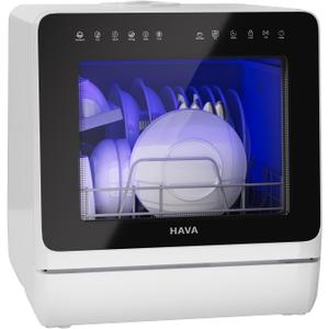 Countertop Dishwasher with Water Softener & Enhanced Energy Efficiency
Portable Dishwasher with 8 Wash Programs, Child Lock & Delayed Start Function, 5L Built-In Water Tank, No Installation Needed