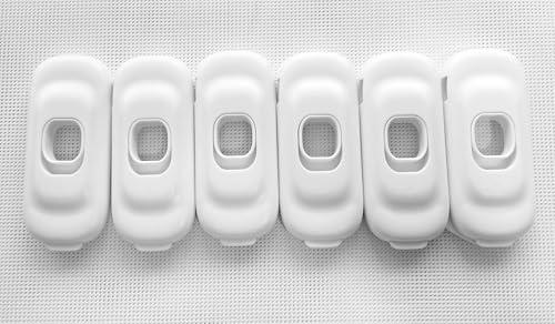 6 of Safety Latch Lock Easy Attachable Install Adhesive for Baby Children Daycare Child Kids Senior Elder Pet Proofing Accident Prevent Home Kindergarten Preschool Senior Nursery Kitchen Cabinet Fridge