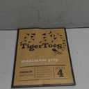 DOK TigerToes Premium Non-Slip Dog Socks for Hardwood Floors - Extra-Thick Grip That Works Even When Twisted - Prevents Licking, Slipping, and Great for Dog Paw Protection - Size Small (Classic Grey)