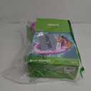 SLOOSH Inflatable Tanning Pool Lounger Float, 70" x 50" Pool Floats Adult with Pillow,Oval Suntan Tub Raft Floatie,Sunbathing Bed Lounge for Water Blow Up Kids Ball Pit Party Gifts (Pink)