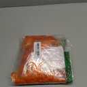 morvally Short Messy Curly Orange Wigs Unisex Heat Resistant Hair for Cosplay Costume Holloween Party