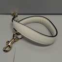 PH PandaHall Short Bag Strap, 20.3 Inch White Imitation Leather Purse Straps 1 Inch Wide Bag Strap Replacement Purse Handbag Straps for Women Men DIY Underarm Bag Handbag, Golden Hardware