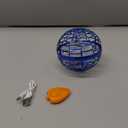 2025 Upgraded Flying Orb Ball Toy with LED Lights, Cosmic Boomerang Hover Orb Ball for Kids & Adults, for Indoor/Outdoor Fun Cool Holiday Magic Toy, for Boys & Girls (Blue+Purple)