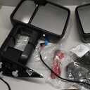Towing Mirrors Black 2003-2006 for Chevy Silverado for GMC Sierra Pickup All Models Driver and Passenger Side