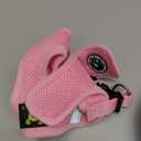 EcoBark Baby Pink Step in Dog Harness - Step in Mesh Dog Harnesses - Safe & Secure Wrap Around Body Halter Vest, Small- 7 to 10 lbs - Chest Up to 14 in (Pack of 1)