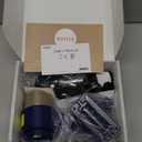 JONYJ Handheld Car Vacuum Cleaner, 16000PA Hand Held Vacuum Portable Cordless, 2 in 1 Air Duster and Vacuum Cleaner with LED Light, Multi-Nozzles, 120W High Power Mini Vacuum for Home, Pet, Office (Blue & Gold)