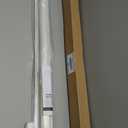 Joydeco Cordless Zebra Blinds for Windows, Dual Layer Free-Stop Zebra Shades Privacy Light Control for Day and Night, Light Filtering Sheer Blinds for Indoor Windows (Off-White, 22" W x 75" H)