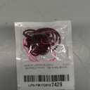 Natural Stone Beads Polished Round Garnet Stone Charms for Jewelry Making DIY Bracelet Necklace (2mm) 2 Strands