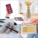 10 Rolls Self Adhesive Rhinestone Ribbon Crystal Diamond Tape Assorted Colors Rhinestone Strips for DIY Phone Car Rhinestone Hat Band Decorations Glitter Arts Crafts Sticker (Each Roll 1 Yard) (multicolored)